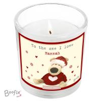 Personalised Boofle Christmas Love Scented Jar Candle Extra Image 2 Preview